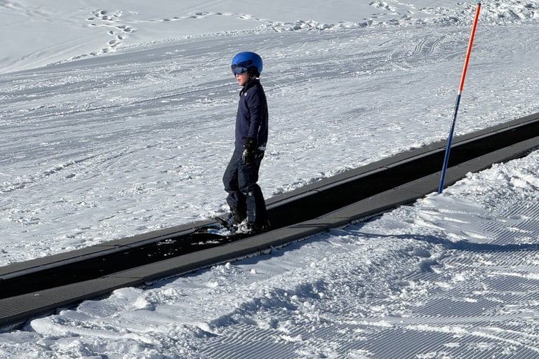 beginner slopes passo tonale italy