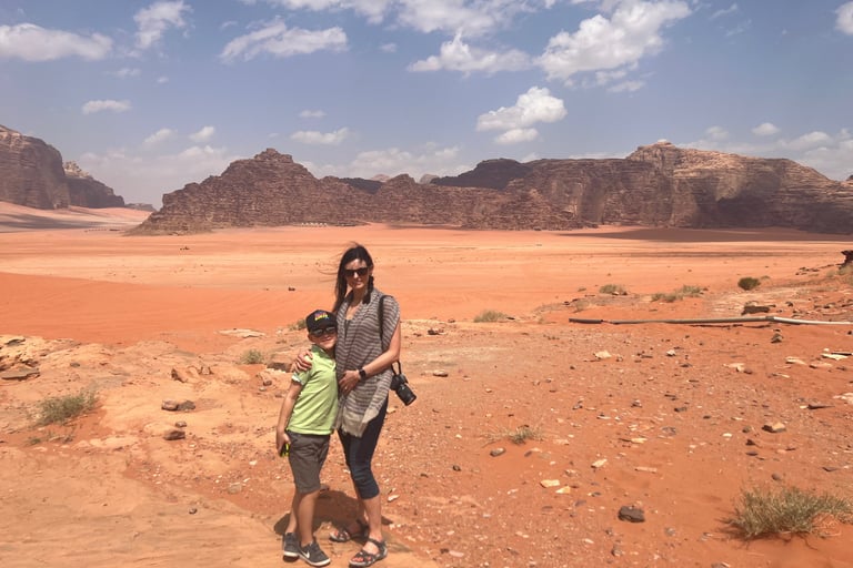 wadi rum with kids