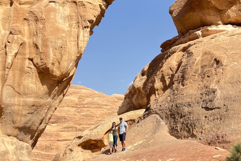 wadi rum with kids