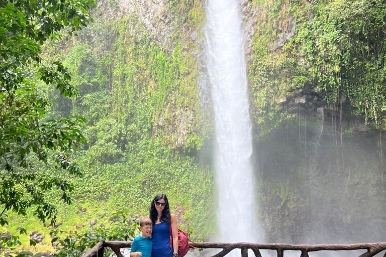 la fortuna waterfall in august