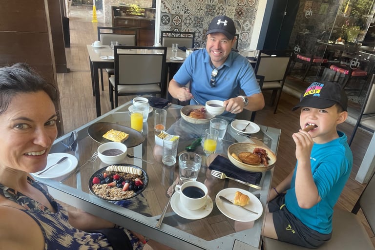 a la carte breakfast star class at planet hollywood costa rica