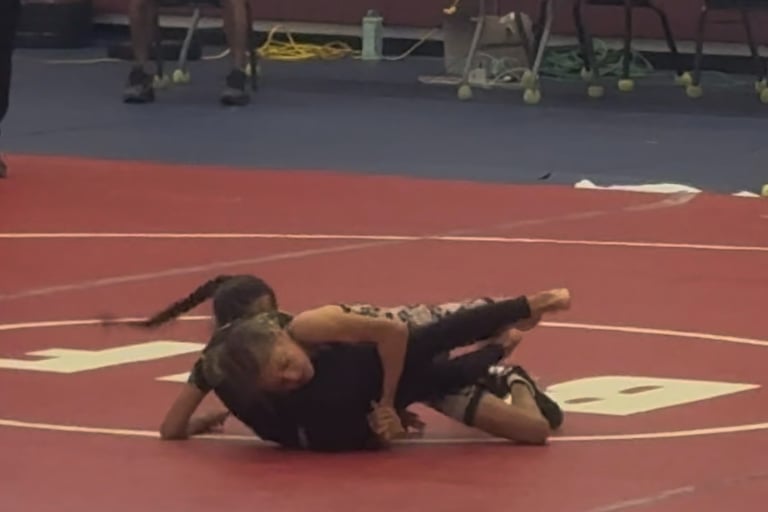 Kids Wrestling In Kona, HI