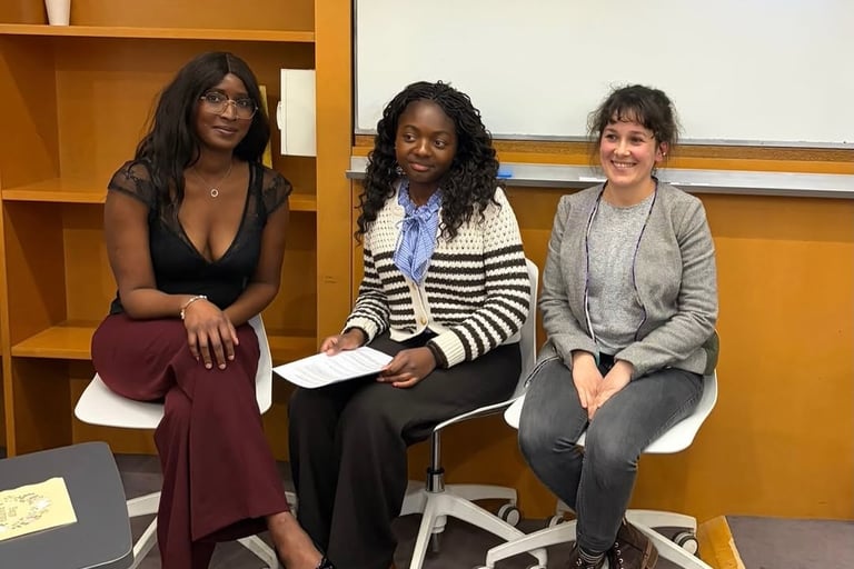 Journée internationale des droits des femmes, événement FEAC avec étudiantes
