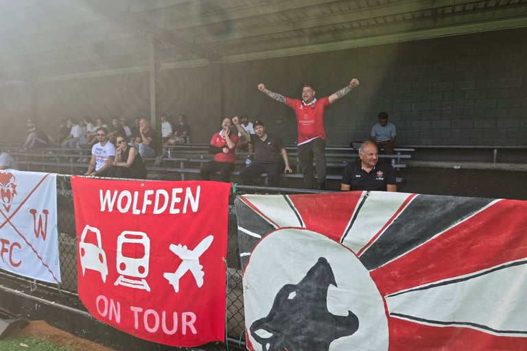 The Wolden Making all the noise at APIA Leichhardt