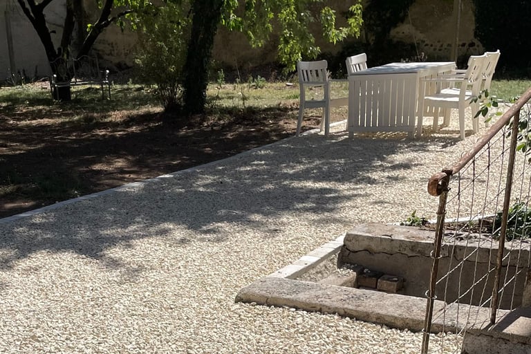 The garden in Moulismes