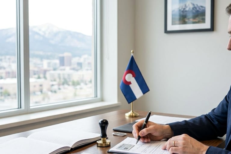 Mobile Notary Public Colorado Springs and Monument