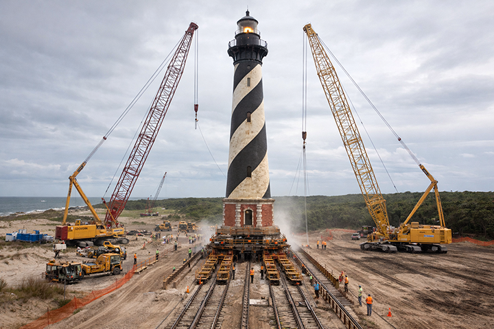 Relocating the Cape Hatteras Lighthouse