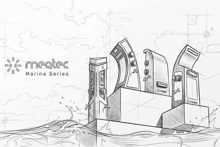 Meqtec marina service pedestal series