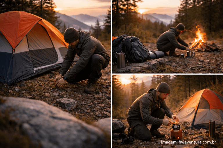 Por que acampar aumenta a autoconfiança