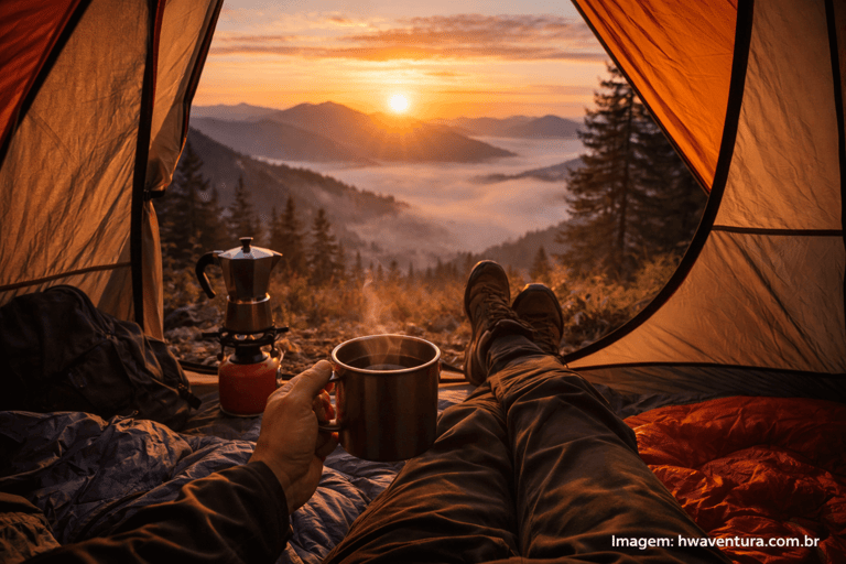 Por que acampar muda a percepção sobre a vida