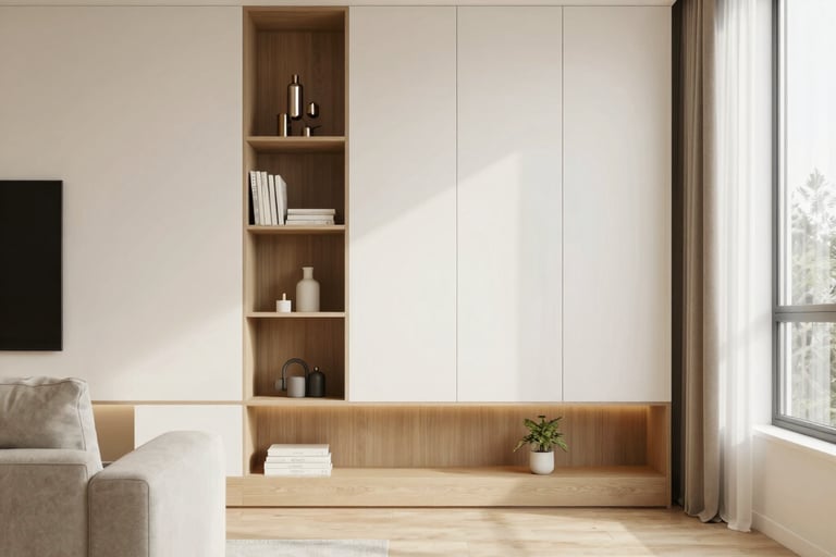 Bright living room with modern inventory