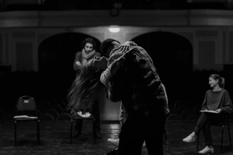 Method acting training session at MethodKit London