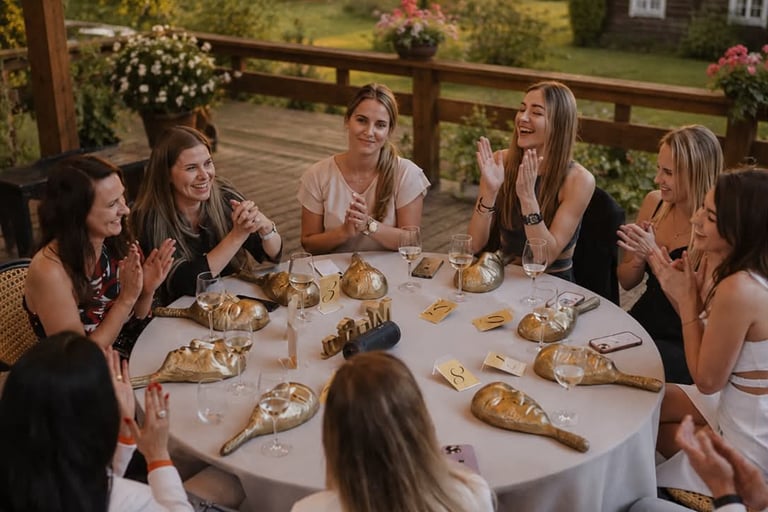 Mergvakaris sodyboje