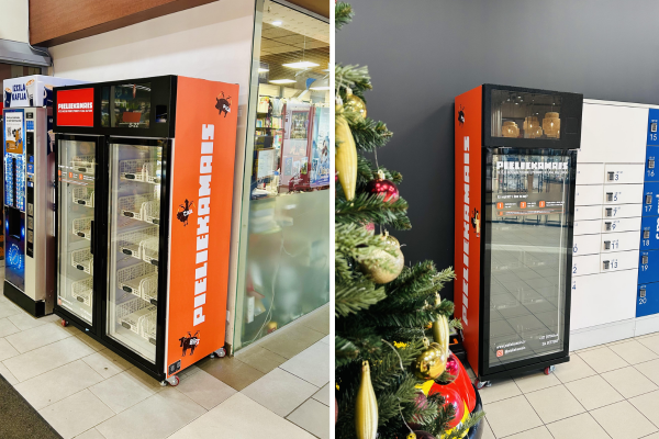 Pašapkalpošanās ledusskapji vietējo ražotāju produktu tirdzniecībai