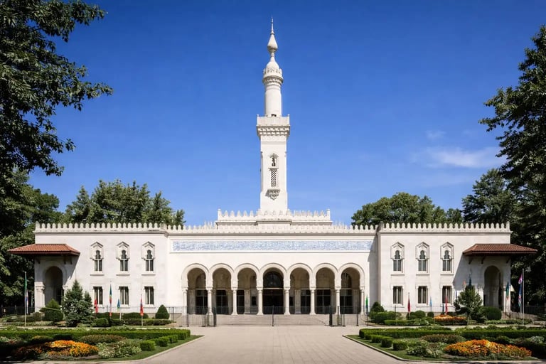 Islamic Center of Washington in the United States, historic mosque and major Islamic center in the capital city.