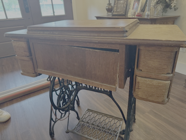 singer 127 falling apart cabinet