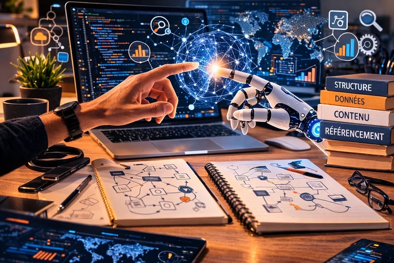 Intelligence artificielle et structuration numérique dans les travaux de Jessy Piacentini