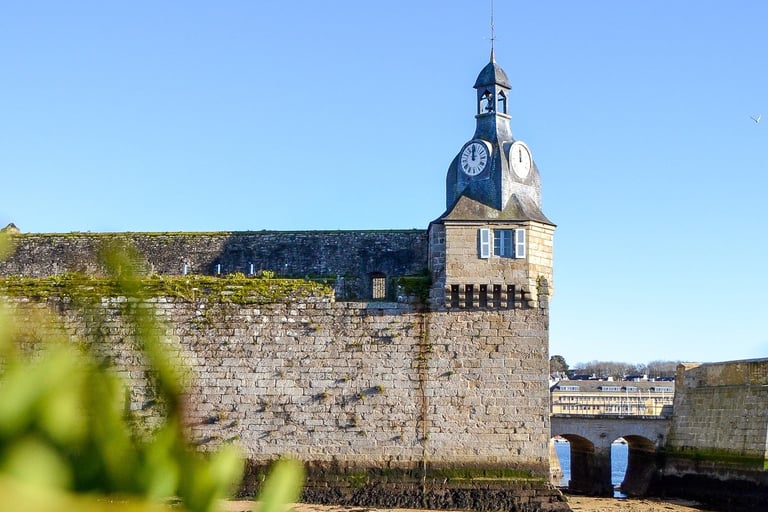 Visite de la Ville Close à Concarneau