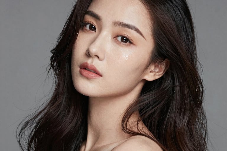 Coupe femme cheveux longs ondulés au salon l'Arabesque à Guilherand-Granges.