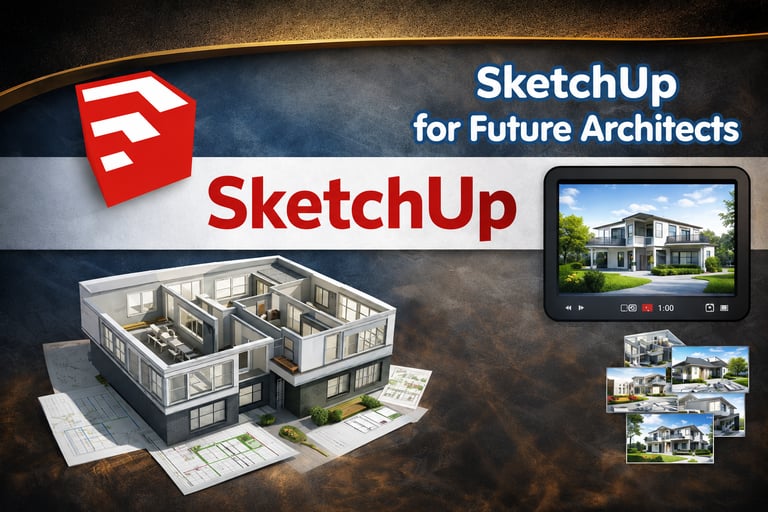 Online SketchUp Classes with Expert Faculty