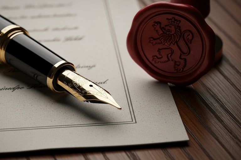 Conceito jurídico de testamento e sucessão patrimonial