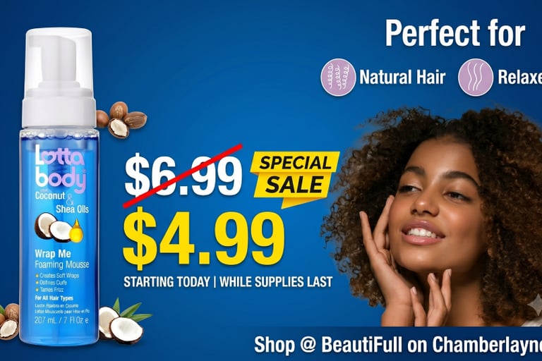 Lotta Body Mousse Now Only $4.99