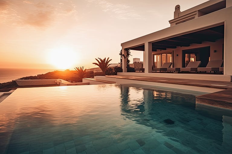 Access Los Angeles Agency luxury rental home exterio