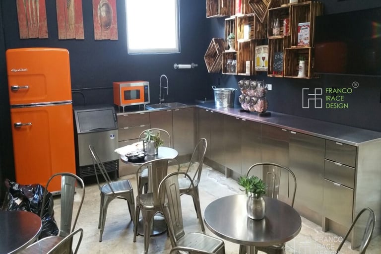 Commercial kitchen built for durability and performance.