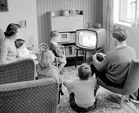 Watching TV as a family