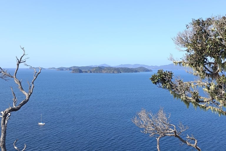 bay of islands en nueva zelanda desde russell