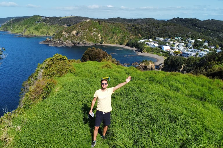 Tapeka view point en russell bay of islands