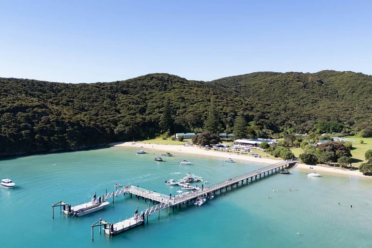 Urupukapuka Island, Bay of Islands, Nueva Zelanda