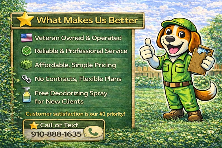 local poop scooping service