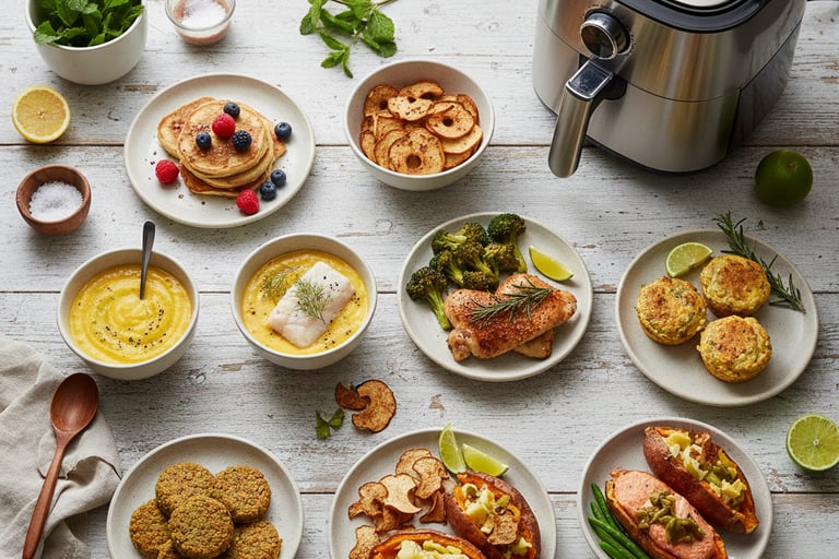 Recette airfryer minceur croustillante sous 300 calories