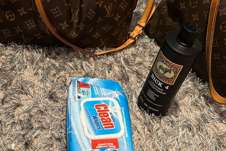 Designer laukun hoito