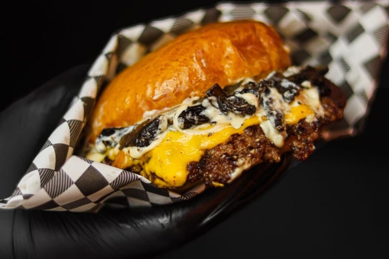 burger delivery service tanger