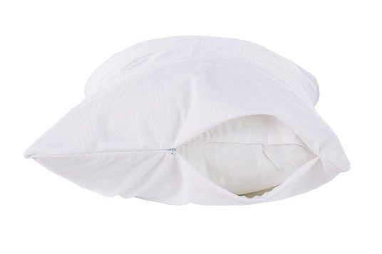 MIANS SOLUTIONS waterproof pillow protector: anti-microbial noiseless fabric for hygienic bedding 