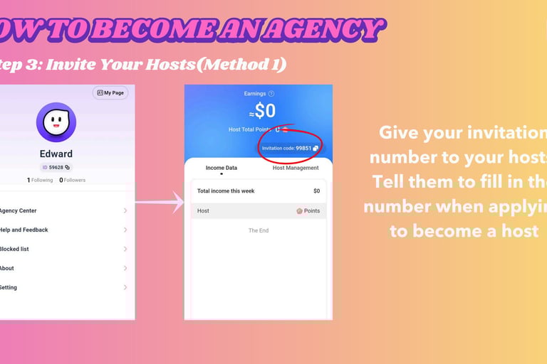 Lumo apps agency joining procedure step by step
