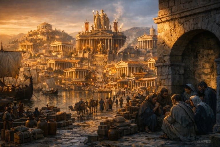 AI-generated graphic of the church of Smyrna