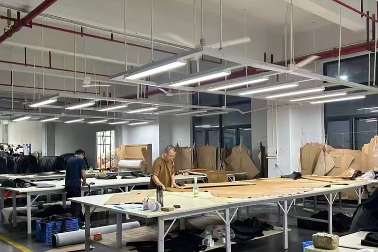 China furniture sourcing trip — hotel FF&E factory visit Foshan Guangdong