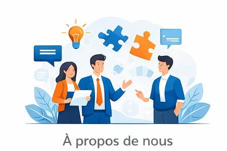 Équipe collaborant sur des solutions RH innovantes et sur l’amélioration des organisations