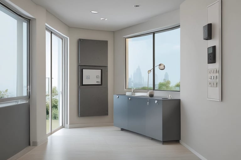 Bright living room with modern inventory