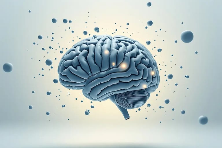 Diagram illustrating how Nervovive supports nerve signaling and brain communication