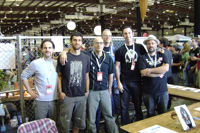 Applied Kinetic Art group at Bay Area Maker Faire.