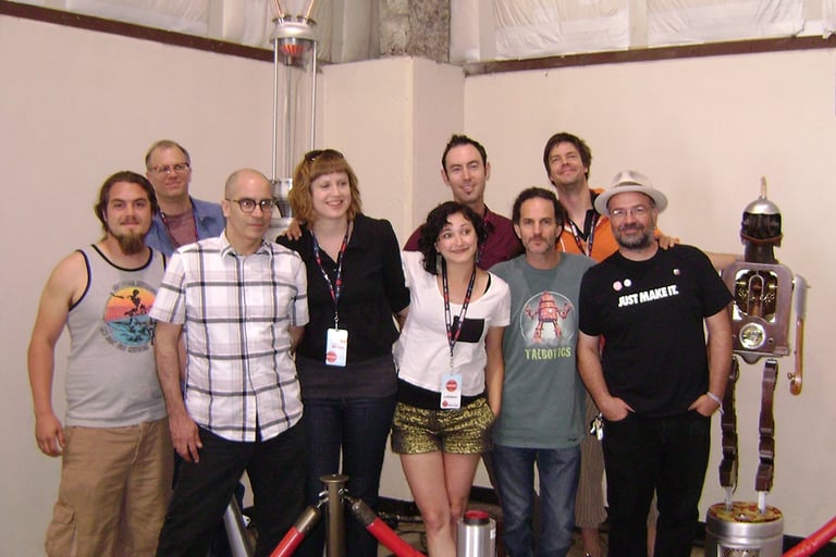 Applied Kinetic Art group at the 2013 Bay Area Maker Faire.