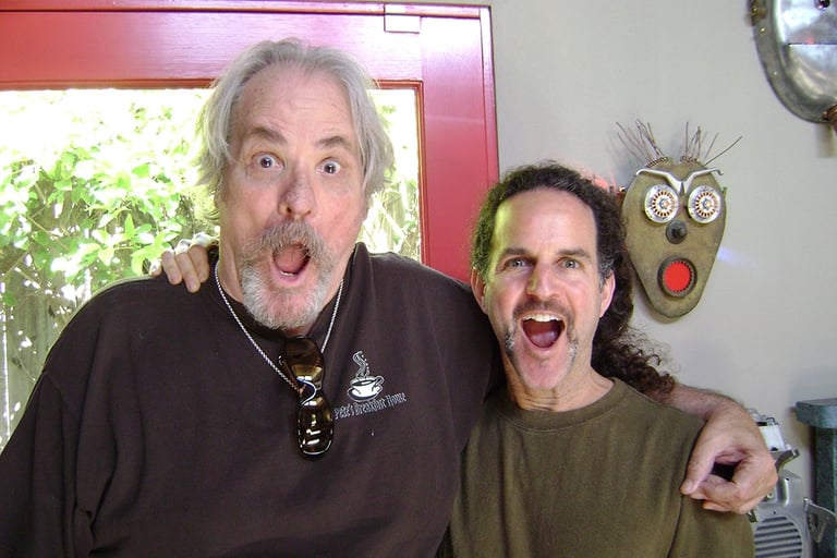 Tal Avitzur with M. C. Gainey.