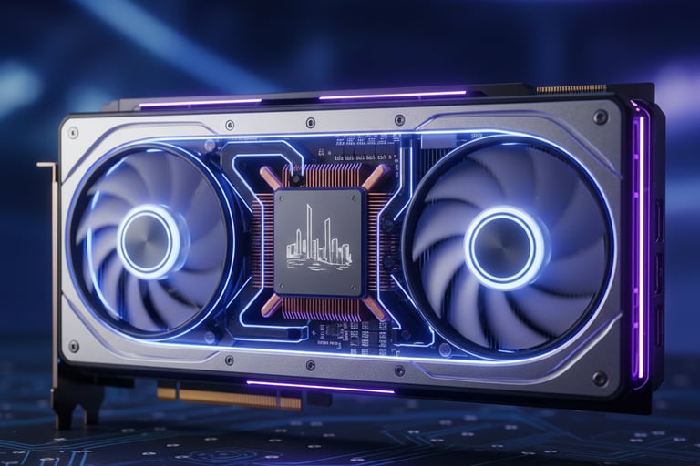 GPU imagem gerada por ia