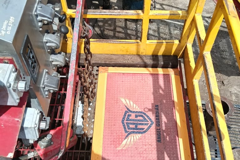 tapete sensor presencia operador Ángel Guardián ProTech