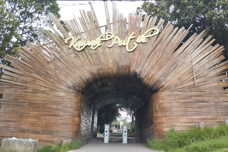 white crater bandung