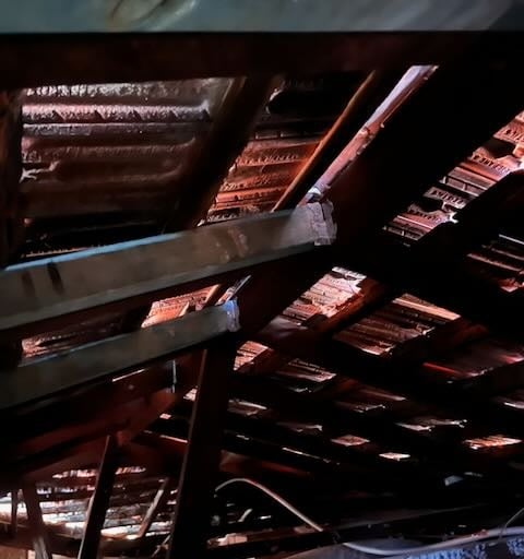 Roof structural repair completed on Karrinyup property 